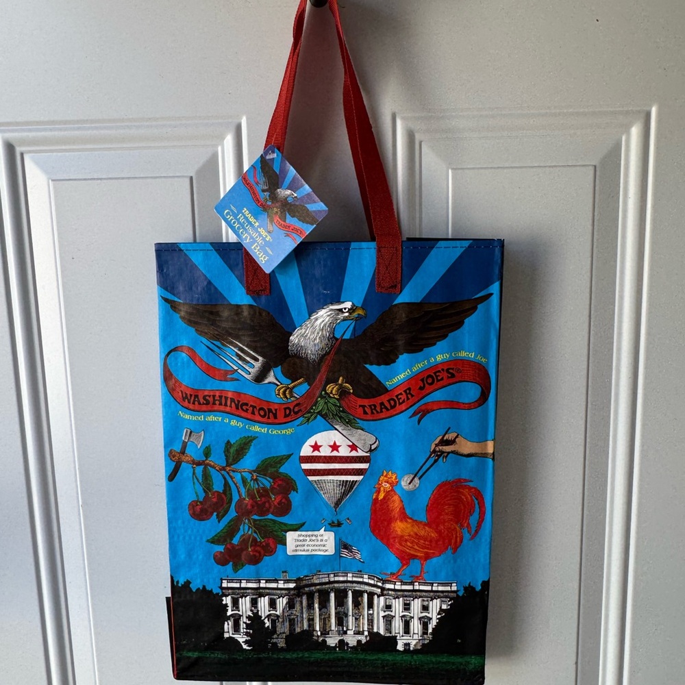 TJ’s DC reusable grocery Tote Bag